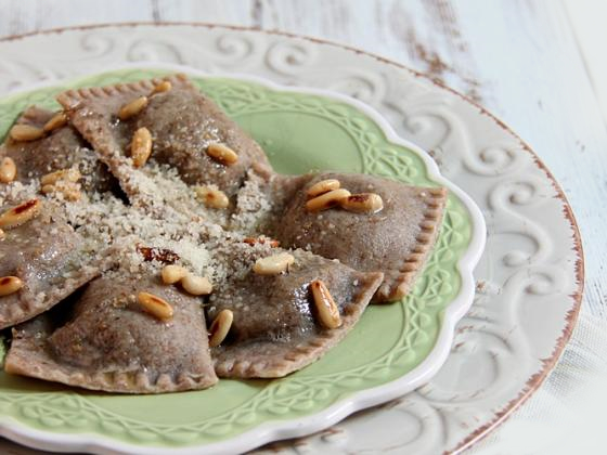 Tortelli integrali ripieni al CARDUCCI